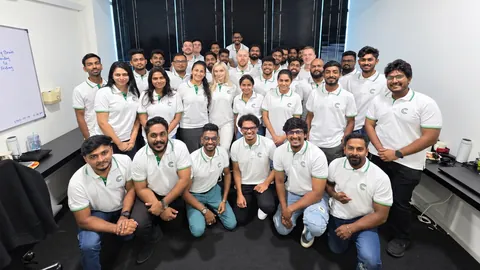 The Umbrella Connect team in the office